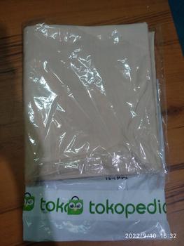 Product Review of kain linen katun from Tokopedia customer review 0