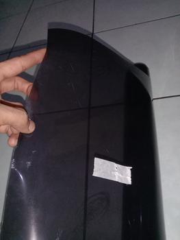 Product Review of Sticker Maxdecal Hitam Transparan Delete Chrome 7300 G074 G073 G079 from Tokopedia customer review 2