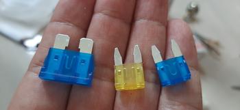Product Review of Sikring Fuse Tancap Colok Mobil Motor 10A 15A 20A 25A 30A aki lampu from Tokopedia customer review 0