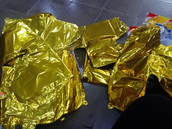 Product Review of Balon Foil Huruf Abjad Letter Angka Pink Biru Merah Red Blue from Tokopedia customer review 0