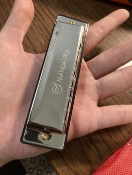 Product Review of Harmonika/Harmonica Key C 10 Holes Mandalika Original from Tokopedia customer review 1