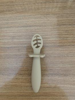 Product Review of BLOOME Baby Palm Grip Training Utensils - Stage 1 Silicone Dip Spoon from Tokopedia customer review 0