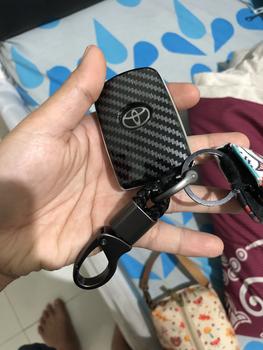 Product Review of cover key casing sarung kunci carbon voxy toyota sienta from Tokopedia customer review 0