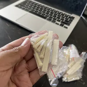 TaffSTUDIO Bridge Pins Saddle Senar Nut Gitar Akustik - A009 - Beige