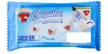 Product Review of Keju Belcube Cheese Spread 125 gr - Belcube Keju Bayi MPASI 24 kotak from Tokopedia customer review 1