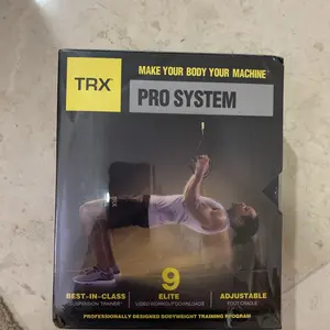 TRX PRO 9 Elite Alat Olahraga Body Builder dengan TRX Suspension Pro Kit Desain Ergonomis Bahan Berkualitas Tinggi Banyak Pilihan Latihan Suspensi