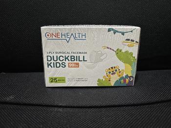 Product Review of Masker Duckbill Kids OneHealth isi 25 Pcs from Tokopedia customer review 0