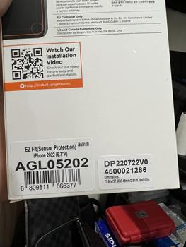Product Review of Tempered Glass iPhone 14 Pro Max Plus Spigen Glas tR EZ Fit Full Clear from Tokopedia customer review 1