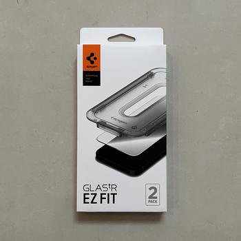 Product Review of Tempered Glass iPhone 14 Pro Max Plus Spigen Glas tR EZ Fit Full Clear from Tokopedia customer review 2