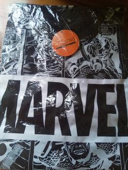Product Review of KAOS PRIA KAOS DISTRO PAKAIAN PRIA T SHIRT COWOK MARVEL COMIC PUTIH from Tokopedia customer review 1
