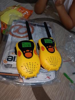 Product Review of Kids Toys Mainan HT Mini Walkie Talkie Anak 1 Pasang from Tokopedia customer review 0