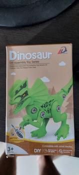 Product Review of MAINAN DINOSAURUS DIY JURASSIC PARK /  Mainan Anak Edukasi Dinosaurus Trex PREMIUM from Tokopedia customer review 0