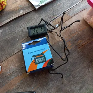 Termometer Digital + Probe (fish tank, Kulkas, Chiller, Cold Storage)