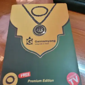 PAKET CINCIN GANNAMYONG Kalung Gelang Kesehatan Korea Batu Tabung bio