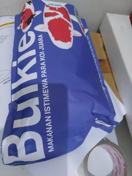 Product Review of Pakan Pelet Makanan Ikan Koi Apung 1 Kg Bulkie Hi Growth from Tokopedia customer review 0