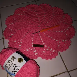 Benang rajut katun susu 3ply/ milk cotton yarn 3ply small ply MCP3