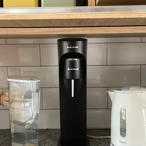 Soda Maker - The Basic (Drinkmate Style) - Family Set - Black