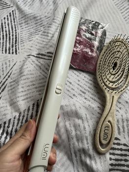 Product Review of Lumi White Slim Line Straightener 1 Inch from Tokopedia customer review 2