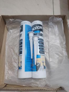 Product Review of SILICONE SEALANT DEXTONE SANITARY ANTI JAMUR (ACETIC) / LEM SEALANT KHUSUS AREA BASAH from Tokopedia customer review 0