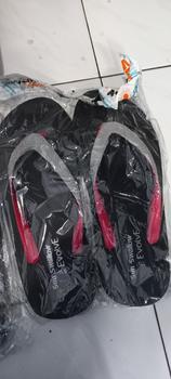 Product Review of Pria Sandal Jepit Jumbo Sun Swallow Evolve 10.5 dan 11.5 Sendal Karet Hitam Cowok from Tokopedia customer review 0