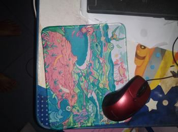Product Review of ROBOT Mouse Pad / Alas Mouse / Mousepad RP-01 Anti Slip from Tokopedia customer review 0