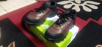 Product Review of Sepatu Safety Original Bahan Kulit Full Jahit Anti Slip Lavio E95 from Tokopedia customer review 2