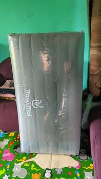 Product Review of Kasur Lipat Uniland Sleep 120x200 / Travel Bed Mattress BONUS Tas from Tokopedia customer review 0