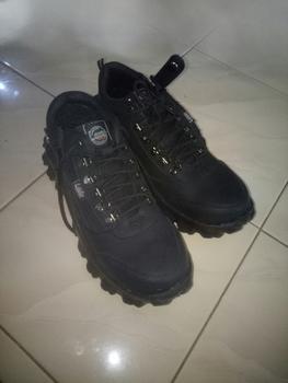 Product Review of Sepatu Safety Original Bahan Kulit Full Jahit Anti Slip Lavio E95 from Tokopedia customer review 0