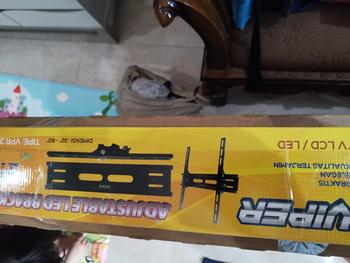 Product Review of Bracket Tv untuk ukuran 32-60 inch from Tokopedia customer review 1
