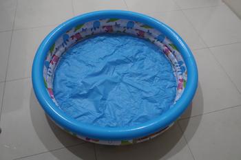 Product Review of Kolam Renang Karet Anak/Bayi Murah Jumbo Besar 122cm Free Pompa from Tokopedia customer review 0