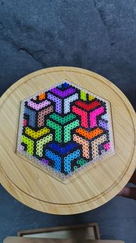 Product Review of Hama Beads / Hamabeads / Hamabead 5 mm Plate / Pegboard Square from Tokopedia customer review 1