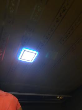 Product Review of Lampu Downlight Panel LED Inbow Bulat Kotak 2 Warna 12 + 4 Watt from Tokopedia customer review 1