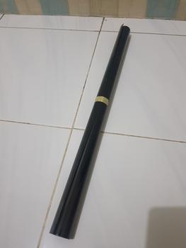 Product Review of Sticker Maxdecal Hitam Transparan Delete Chrome 7300 G074 G073 G079 from Tokopedia customer review 0