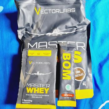 Product Review of VECTORLABS MASTER MASS 2 LB LBS SUSU FITNESS WHEY PROTEIN GAINER HALAL from Tokopedia customer review 0