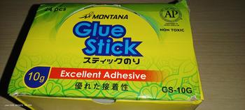 Product Review of MONTANA Glue Stick Lem Batang 10g 24 Pcs Strong Adhesive Perekat Serbaguna GS-10/Box from Tokopedia customer review 0