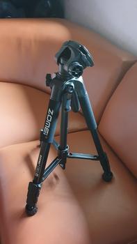Product Review of Tripod Profesional Zomei Q111 Original Tinggi 145cm + Tas Tripod Kuat untuk Kamera DSLR dan Mirrorless from Tokopedia customer review 1