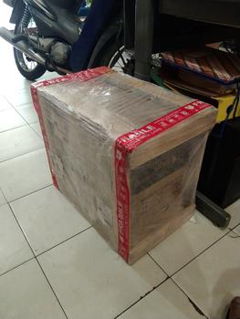 Product Review of BUBBLE WRAP ROLL METERAN (62,5 x 100 CM) BUBLE WRAP HITAM from Tokopedia customer review 0