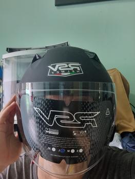 Product Review of HELM Half Face RSV SV300 BLACK DOFF Motorcycle from Tokopedia customer review 0