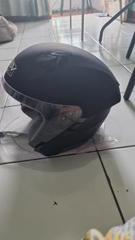 Product Review of HELM Half Face RSV SV300 BLACK DOFF Motorcycle from Tokopedia customer review 2