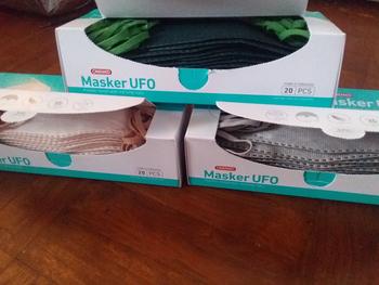Product Review of Masker Onemed KF94 / Masker Onemed UFO isi 20 from Tokopedia customer review 2