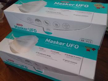 Product Review of Masker Onemed KF94 / Masker Onemed UFO isi 20 from Tokopedia customer review 1