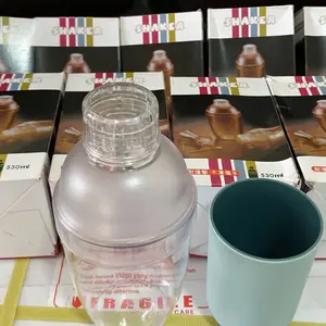 Shaker Botol Plastik Pengocok Minuman Cocktail 350ml 550ml 750ml