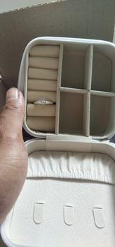 Product Review of Cincin Moissanite Lapis Emas Putih 18K - Blanche Minimalist Moissanite Ring 0.1 CT - Lore Jewellery from Tokopedia customer review 0