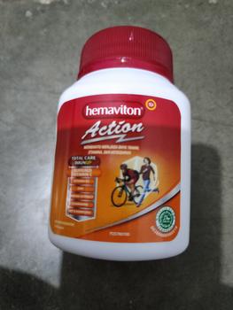 Product Review of hemaviton Action ImunUp Botol isi 30 Kapsul [Exp : 10.2025] from Tokopedia customer review 3