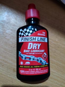 Product Review of Oli Pelumas Rantai Finish Line Teflon Plus Dry Lube from Tokopedia customer review 0