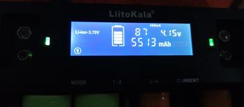 Product Review of Charger Baterai LiitoKala Lii D4XL Original dengan 4 Slot Charging untuk Nimh/Nicd, Li-ion, Li-Ion, dan LiFePo4 Battery from Tokopedia customer review 0