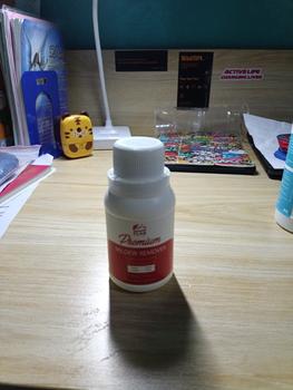 Product Review of FLAP SHOES CARE Penghilang Noda Sepatu - Cairan Pembersih Anti Jamur/Karat/Minyak/Tinta - FLAP STAINS REMOVER 100mL Cleaner from Tokopedia customer review 0
