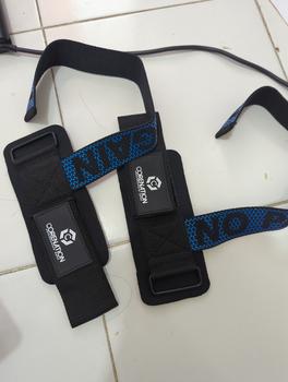 Product Review of CoreNation Active Wrist Wrap Strap Support Wrist Wrap Wristband Weight Lifting Gym Fitness - WIDE FASTGRIP from Tokopedia customer review 0