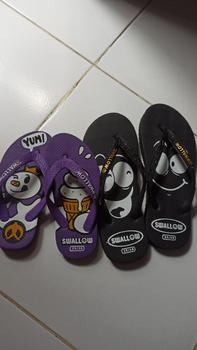 Product Review of Swallow Sandal Jepit Emoji - Sendal Karet Dewasa Wanita Pria Anti Selip from Tokopedia customer review 0