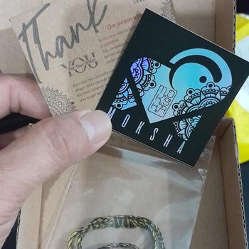 Product Review of Gelang Zodiak Capricorn Dengan Batu Garnet stone amber bracelet from Tokopedia customer review 2
